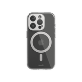 Moshi iPhone 15 Pro Skal iGlaze MagSafe Luna Silver