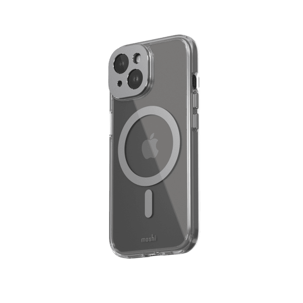 Moshi iPhone 15 Skal iGlaze MagSafe Meteorite Gray
