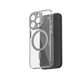 Moshi iPhone 15 Pro Skal iGlaze MagSafe Meteorite Gray