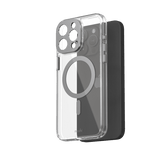 Moshi iPhone 15 Pro Max Skal iGlaze MagSafe Meteorite Gray