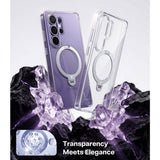 Torras Samsung Galaxy S26 Ultra Skal Ostand Q3 Spin Transparent