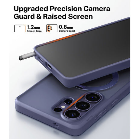 Torras Samsung Galaxy S26 Ultra Skal Ostand Q3 Spin Violet Surge