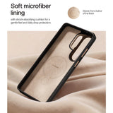 Torras Samsung Galaxy S26 Ultra Skal Ostand Q3 Vegskin Obsidian Black