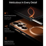 Torras Samsung Galaxy S26 Ultra Skal Ostand Q3 Vegskin Amber Brown