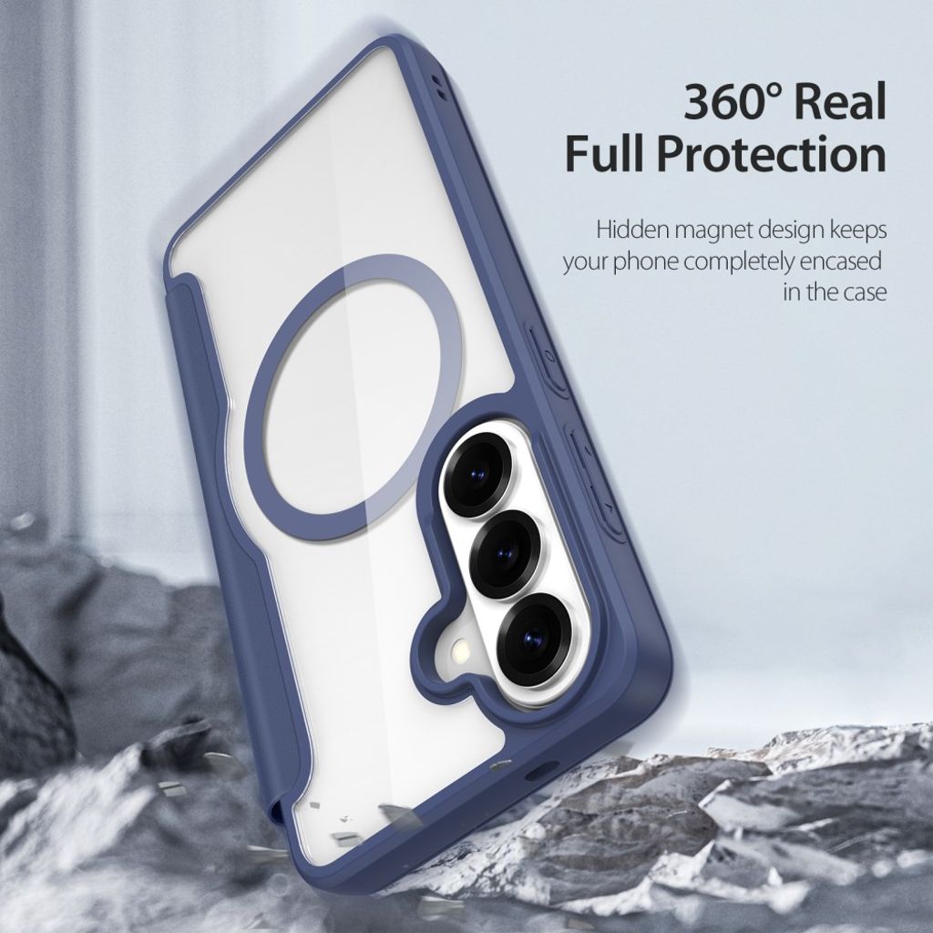 Dux Ducis Samsung Galaxy S26 Fodral Skin X Pro Series MagSafe Blå