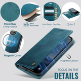 CaseMe iPhone 14 Plus/iPhone 15 Plus Fodral C49 Series Grön