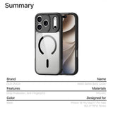 Dux Ducis iPhone 17 Pro Max/iPhone 18 Pro Max Skal Aimo Series MagSafe Svart