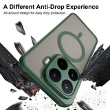 Xiaomi 17T Pro Skal Frostad MagSafe Grön