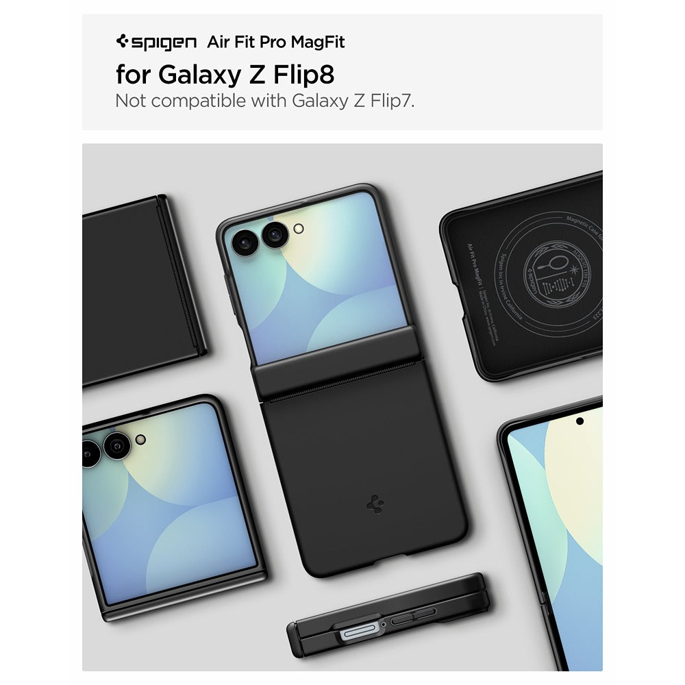Spigen Samsung Galaxy Z Flip 8 Skal Air Fit Pro MagFit Svart