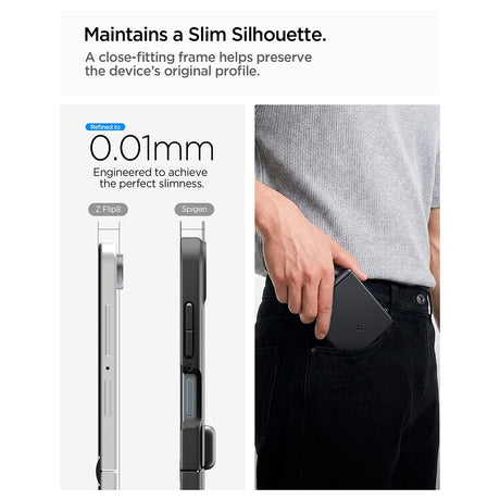 Spigen Samsung Galaxy Z Flip 8 Skal Air Fit Pro MagFit Svart