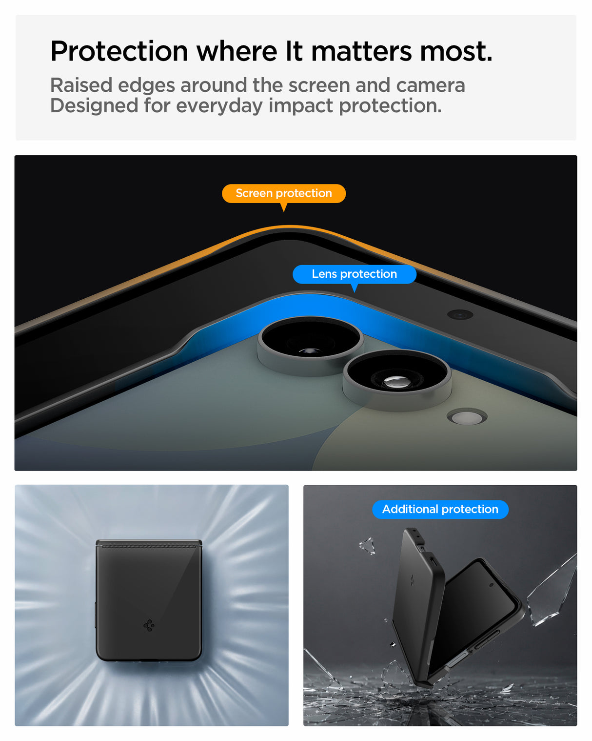 Spigen Samsung Galaxy Z Flip 8 Skal Air Fit Pro MagFit Svart