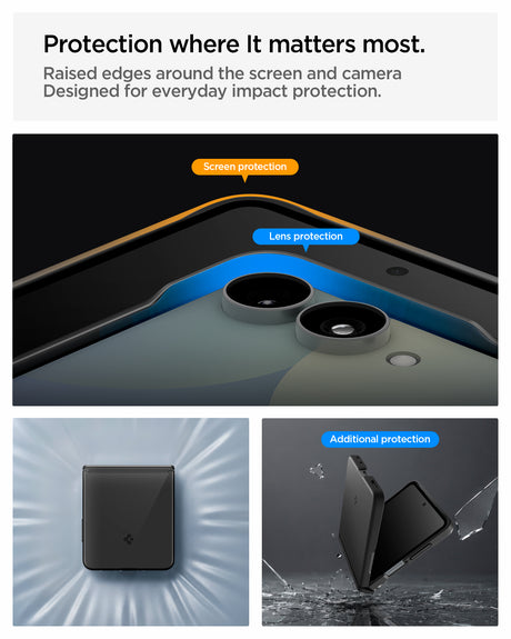 Spigen Samsung Galaxy Z Flip 8 Skal Air Fit Pro MagFit Svart