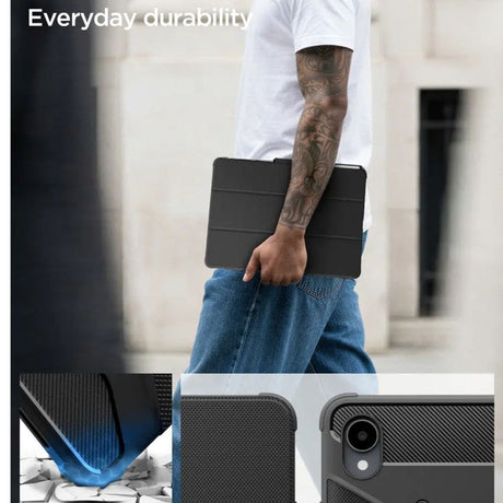Spigen Samsung Galaxy Tab S12 Plus Fodral Rugged Armor Pro Svart