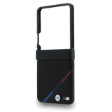 BMW Samsung Galaxy Z Flip 8 Skal Tricolor Stripe Svart