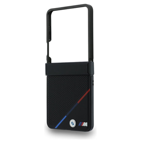 BMW Samsung Galaxy Z Flip 8 Skal Tricolor Stripe Svart