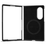 BMW Samsung Galaxy Z Fold 8 Skal Tricolor Stripe Svart