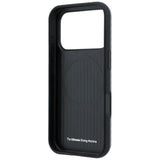 BMW iPhone 18 Pro Max Skal M Carbon Metal Logo Grå