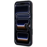 BMW iPhone 17 Pro Max/iPhone 18 Pro Max Skal M Carbon Metal Logo Burgundy