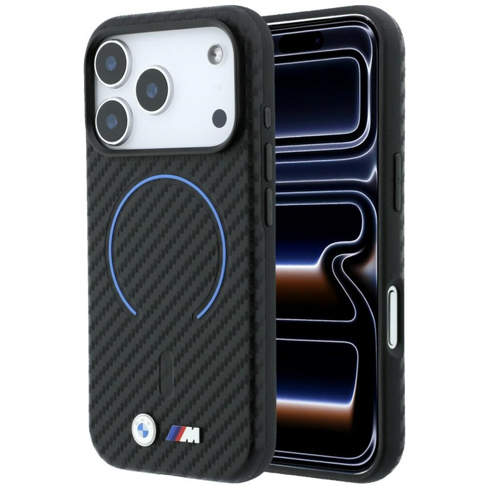 BMW iPhone 17 Pro/iPhone 18 Pro Skal M Carbon Printed Ring Svart