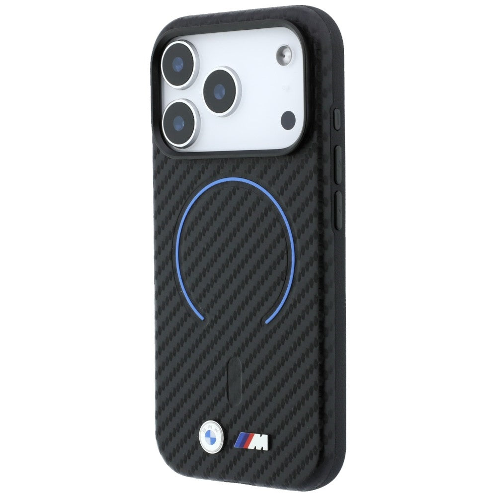 BMW iPhone 17 Pro Max/iPhone 18 Pro Max Skal M Carbon Printed Ring Svart