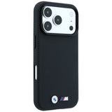BMW iPhone 17 Pro/iPhone 18 Pro Skal M Quadrille Kevlar Metal Logo Svart