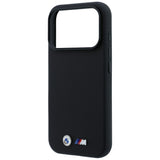 BMW iPhone 17 Pro/iPhone 18 Pro Skal M Quadrille Kevlar Metal Logo Svart