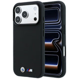 BMW iPhone 17 Pro Max/iPhone 18 Pro Max Skal M Quadrille Kevlar Metal Logo Svart