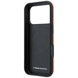 BMW iPhone 17 Pro Max/iPhone 18 Pro Max Skal M Quadrille Kevlar Metal Logo Orange