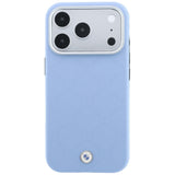 BMW iPhone 17 Pro/iPhone 18 Pro Skal Deboss Quilted Blå