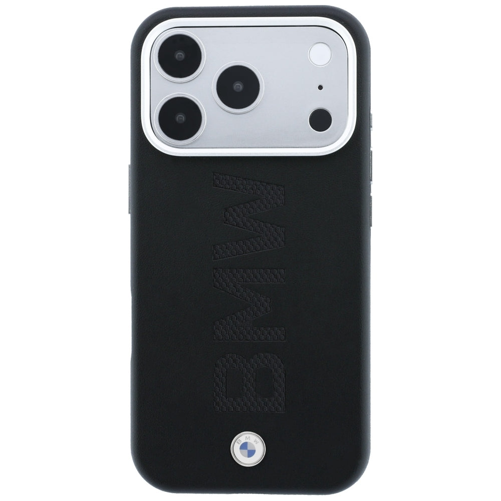 BMW iPhone 17 Pro/iPhone 18 Pro Skal Centered Deboss Svart