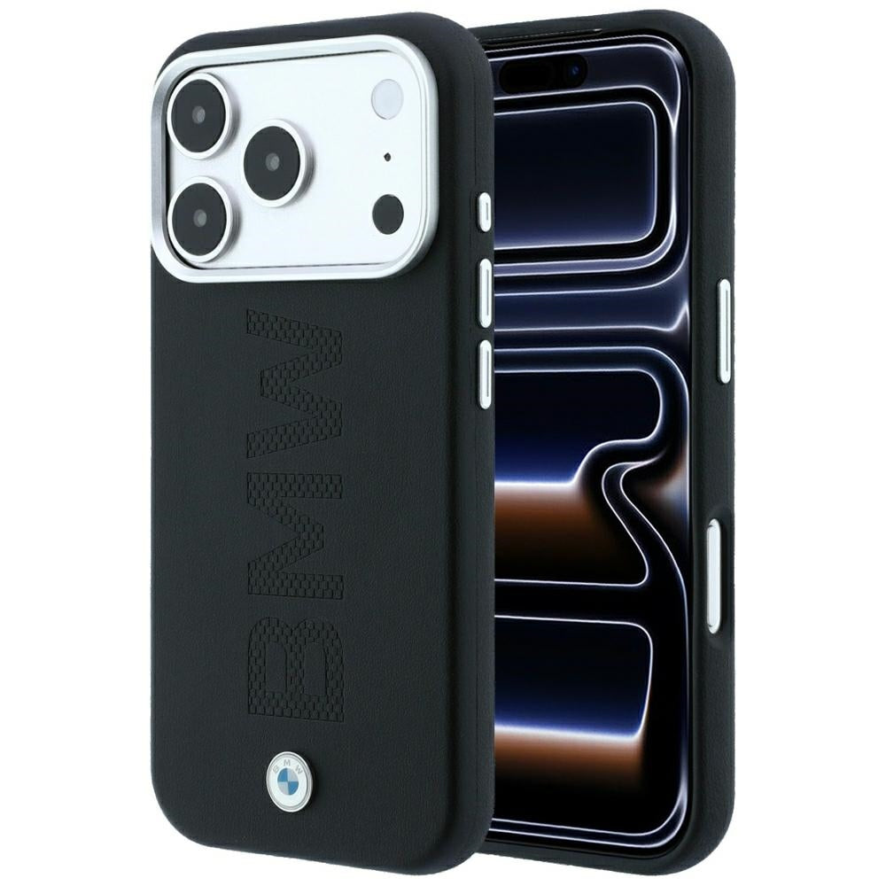 BMW iPhone 17 Pro Max/iPhone 18 Pro Max Skal Centered Deboss Svart