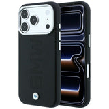BMW iPhone 17 Pro Max/iPhone 18 Pro Max Skal Centered Deboss Svart