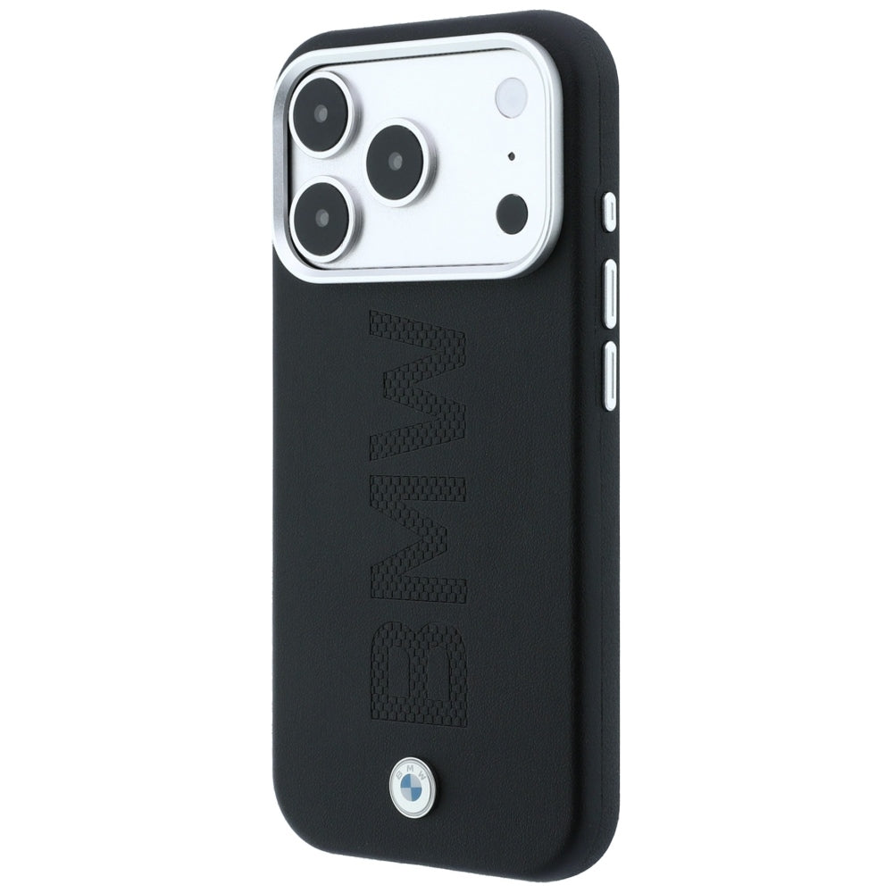 BMW iPhone 17 Pro Max/iPhone 18 Pro Max Skal Centered Deboss Svart