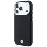 BMW iPhone 17 Pro Max/iPhone 18 Pro Max Skal Centered Deboss Svart
