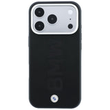 BMW iPhone 17 Pro Max/iPhone 18 Pro Max Skal Centered Deboss Svart