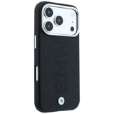 BMW iPhone 17 Pro Max/iPhone 18 Pro Max Skal Centered Deboss Svart