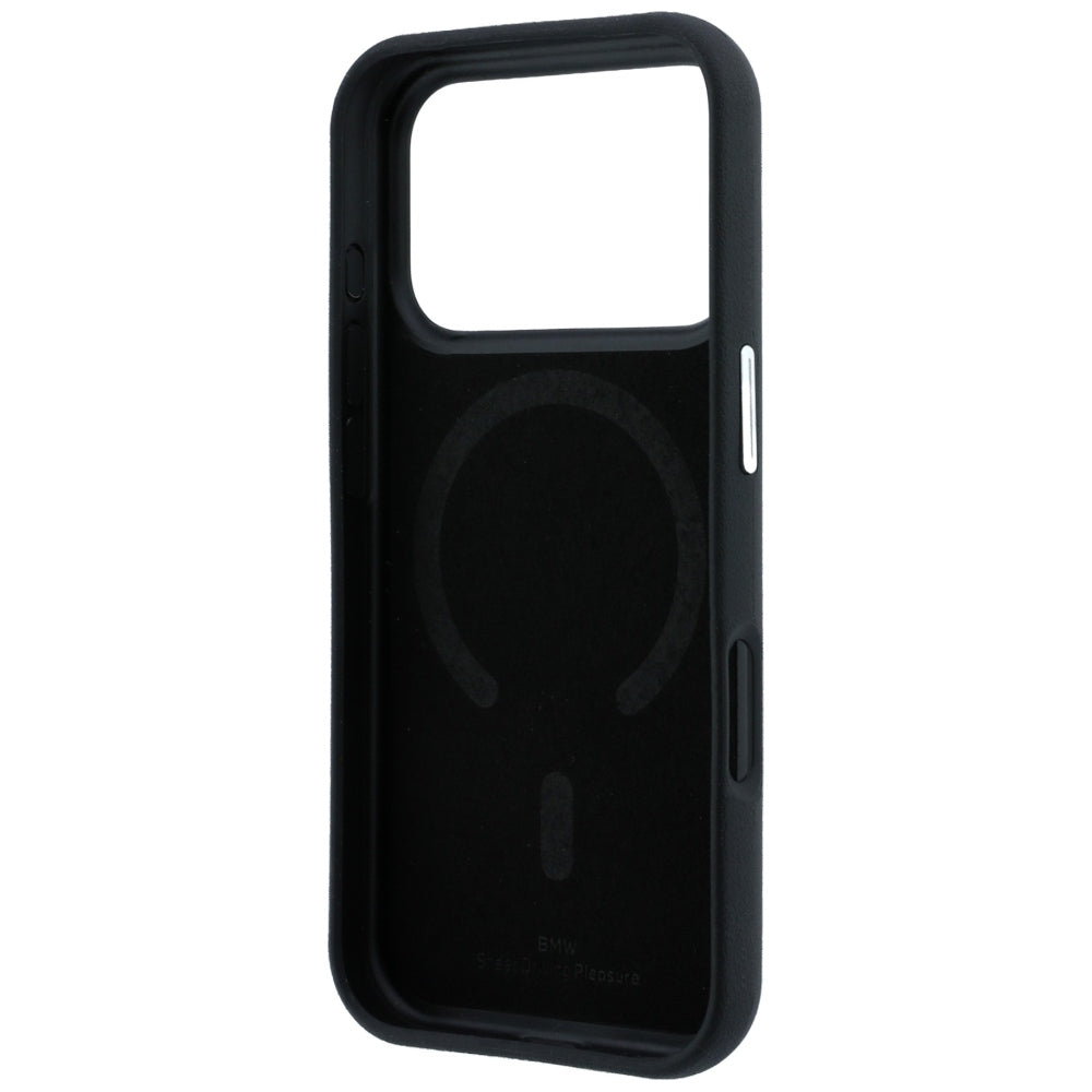 BMW iPhone 17 Pro Max/iPhone 18 Pro Max Skal Centered Deboss Svart