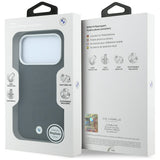 BMW iPhone 17 Pro Max/iPhone 18 Pro Max Skal Centered Deboss Svart