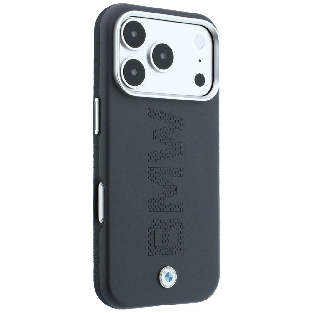 BMW iPhone 17 Pro/iPhone 18 Pro Skal Centered Deboss Grå