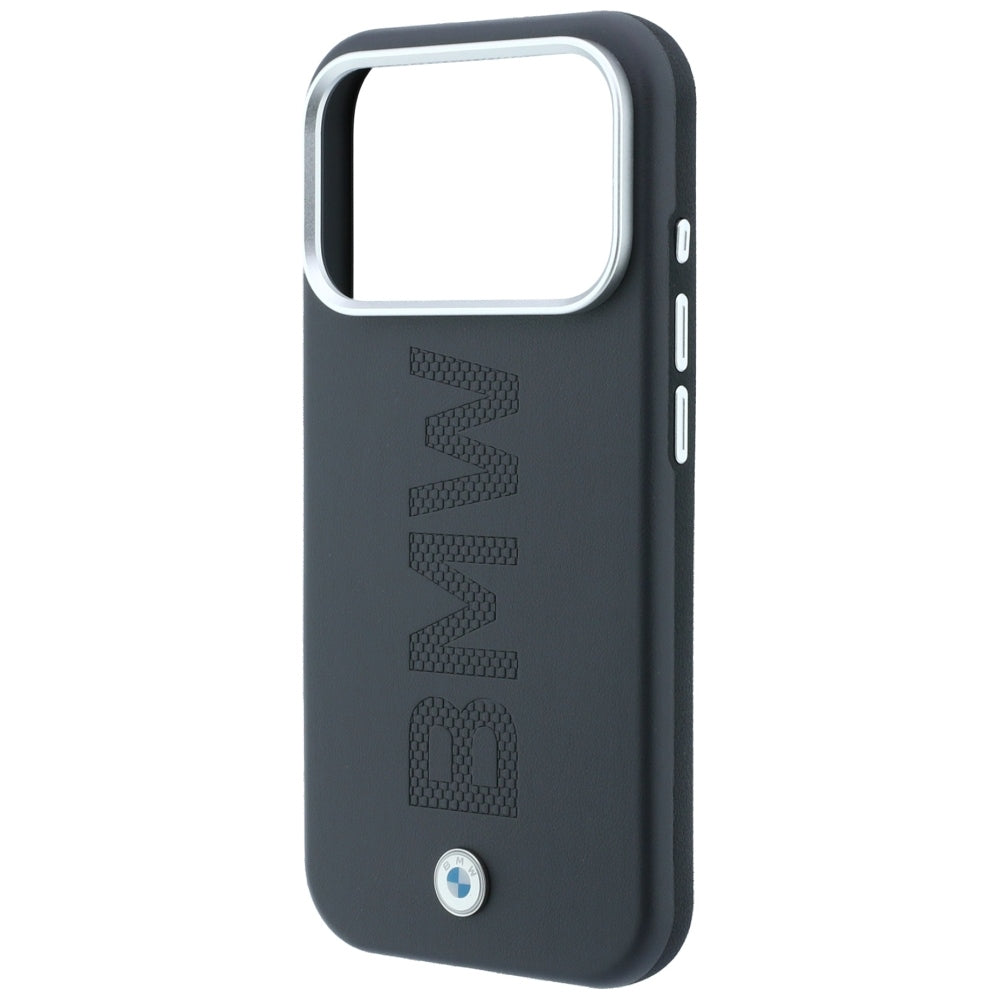 BMW iPhone 17 Pro/iPhone 18 Pro Skal Centered Deboss Grå