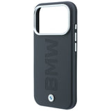BMW iPhone 17 Pro/iPhone 18 Pro Skal Centered Deboss Grå