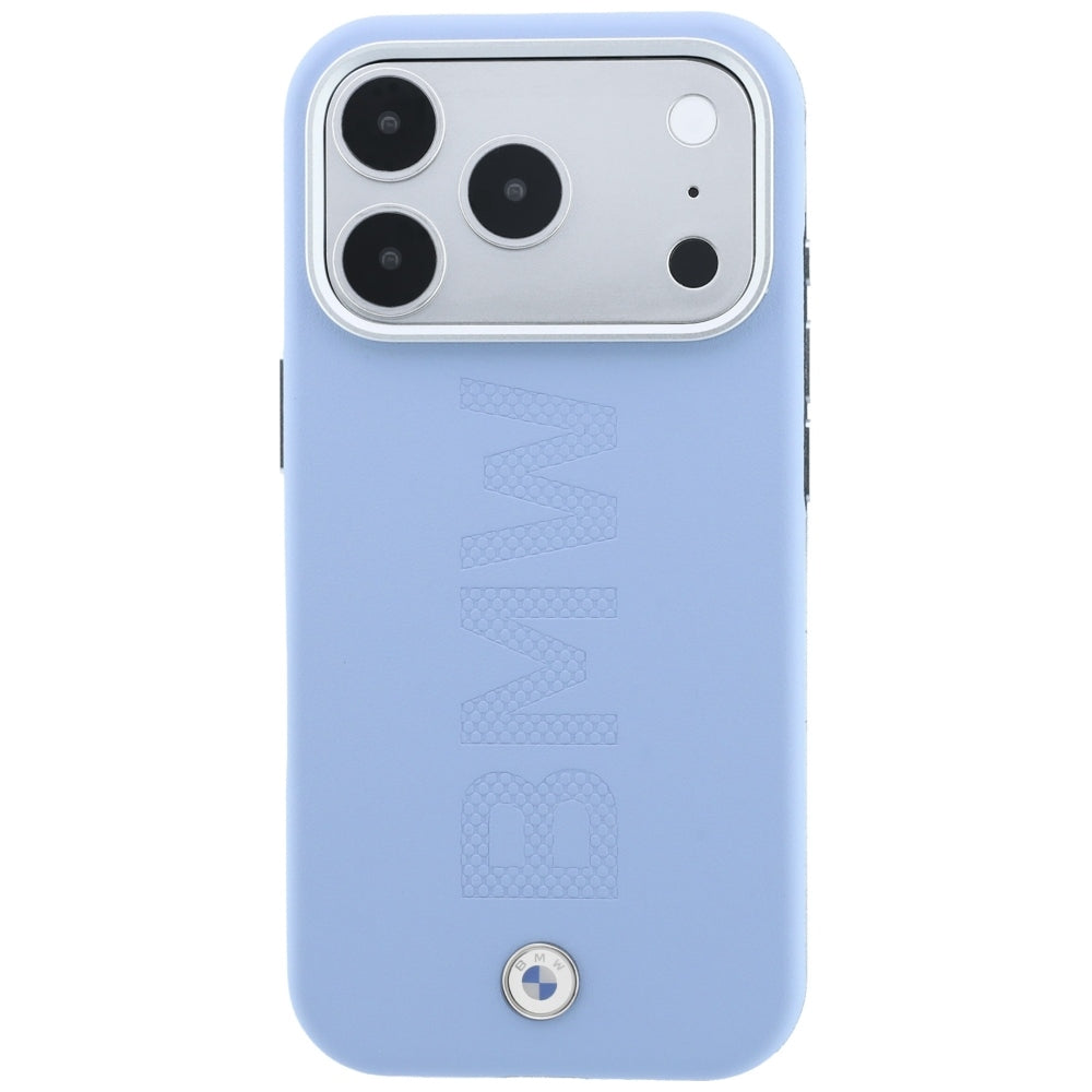 BMW iPhone 17 Pro/iPhone 18 Pro Skal Centered Deboss Blå
