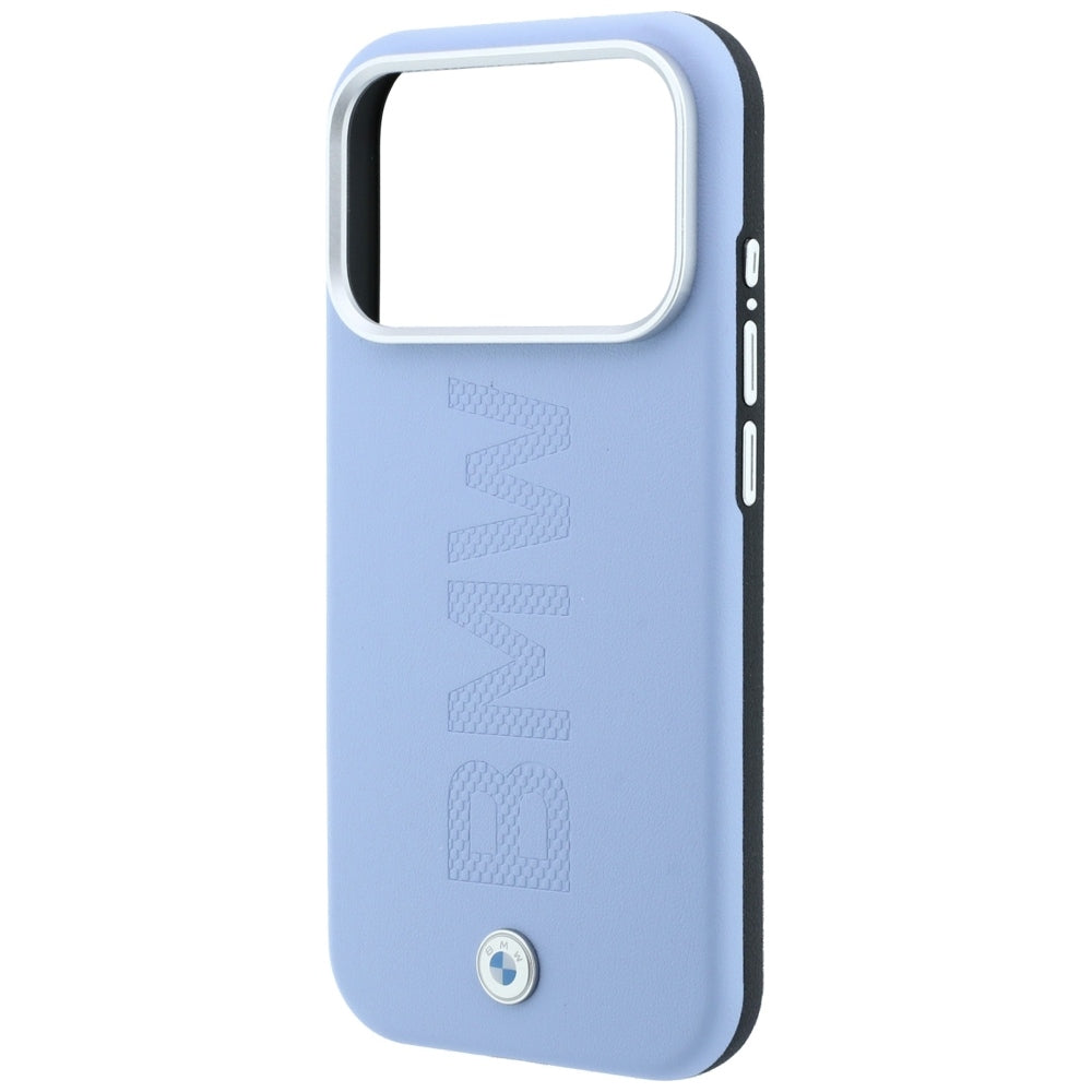 BMW iPhone 17 Pro/iPhone 18 Pro Skal Centered Deboss Blå