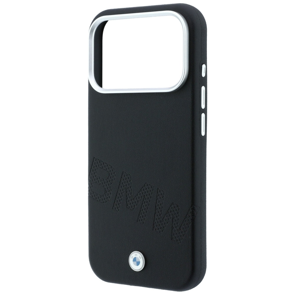 BMW iPhone 17 Pro/iPhone 18 Pro Skal Inclined Deboss Svart