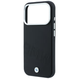 BMW iPhone 17 Pro/iPhone 18 Pro Skal Inclined Deboss Svart