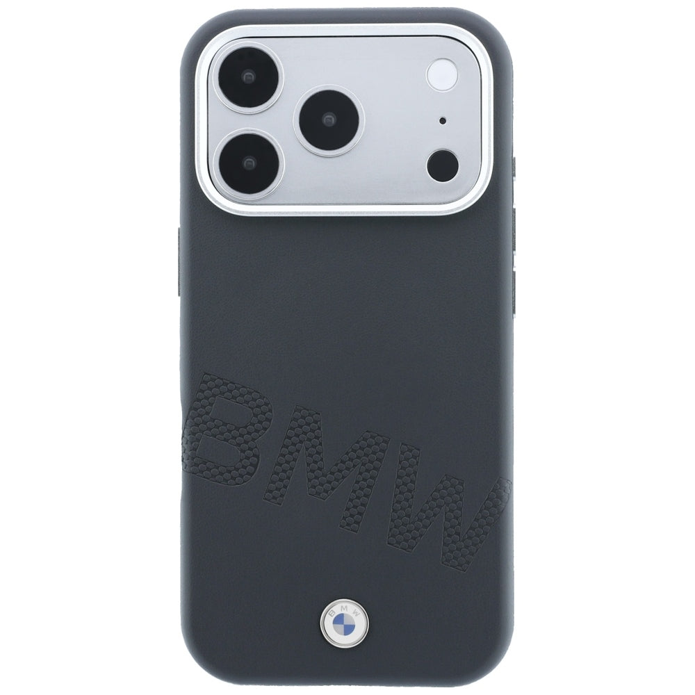 BMW iPhone 17 Pro/iPhone 18 Pro Skal Inclined Deboss Grå