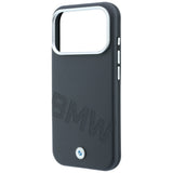 BMW iPhone 17 Pro/iPhone 18 Pro Skal Inclined Deboss Grå