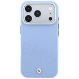 BMW iPhone 17 Pro/iPhone 18 Pro Skal Inclined Deboss Blå