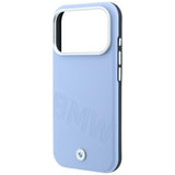 BMW iPhone 17 Pro/iPhone 18 Pro Skal Inclined Deboss Blå