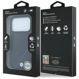BMW iPhone 17 Pro Max/iPhone 18 Pro Max Skal M Tire Track Navy